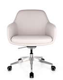 Grace Conference Swivel/tilt 5-Star Base-Leg Chair by Woodstock