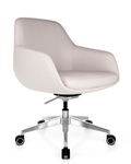 Grace Conference Swivel/tilt 5-Star Base-Leg Chair by Woodstock