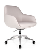 Grace Conference Swivel/tilt 5-Star Base-Leg Chair by Woodstock
