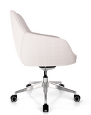 Grace Conference Swivel/tilt 5-Star Base-Leg Chair by Woodstock