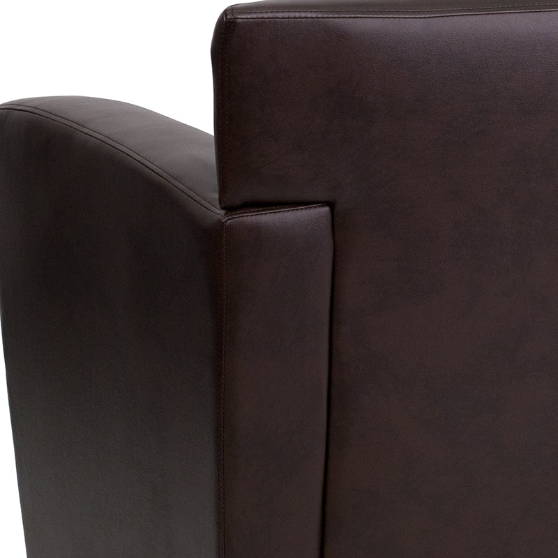 FLASH HERCULES Majesty Series Brown LeatherSoft Chair - Product Photo 8