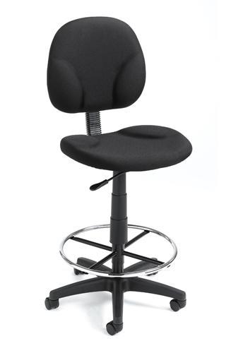 Boss Stand Up Fabric Drafting Stool - Product Photo 6