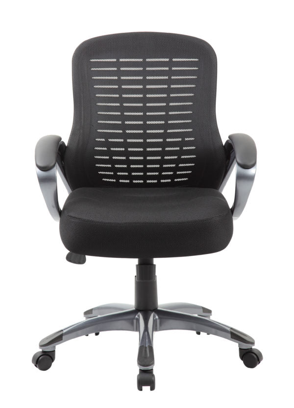 Boss Ribbed High Back Mesh Chair - Product Photo 2