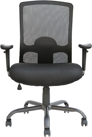 Eurotech Big and Tall Black Chair BT350 Office Chairs Outlet
