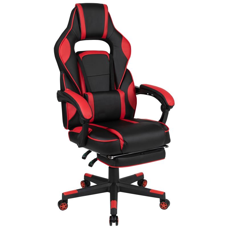 FLASH X40 Gaming Racing Ergonomic Red Computer Chair