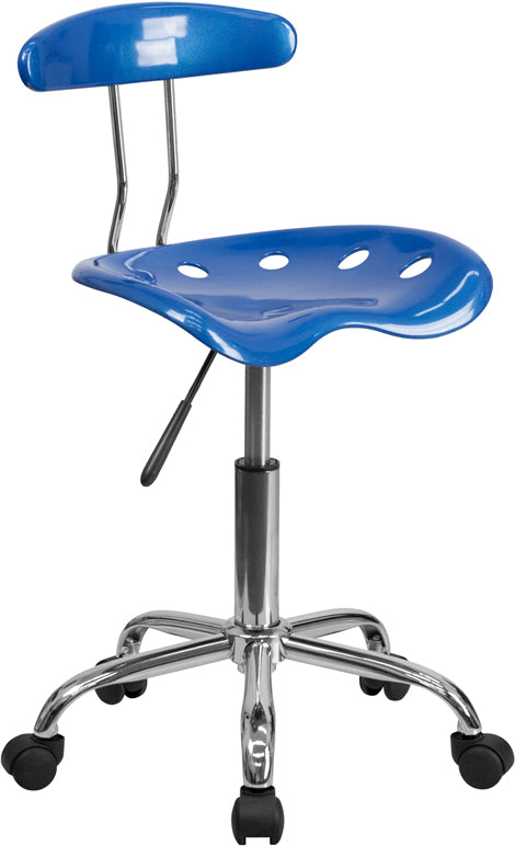 FLASH Elliott Vibrant Bright Blue Office Chair - Product Photo 1