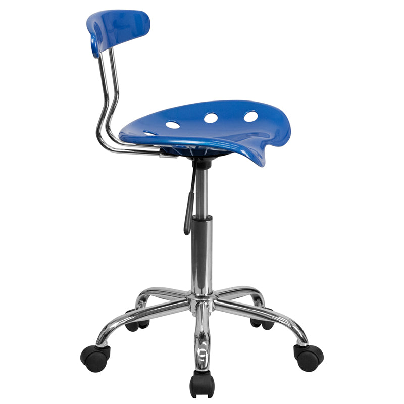 FLASH Elliott Vibrant Bright Blue Office Chair - Product Photo 4