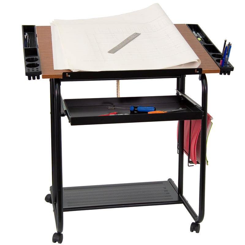FLASH Swanson Adjustable Drawing and Drafting Table - Product Photo 2
