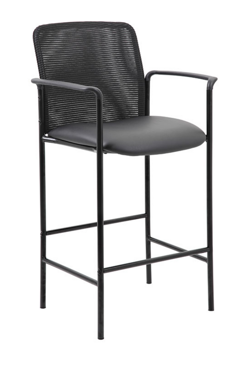 Boss Contemporary Mesh Counter Stool - Product Photo 1