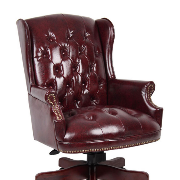 Boss Wingback Traditional Chair B800 Office Chairs Outlet