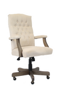 BOSS Executive Commercial Linen Chair Product Photo 1
