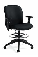 Global Truform Medium Back Drafting Stool - Product Photo 1