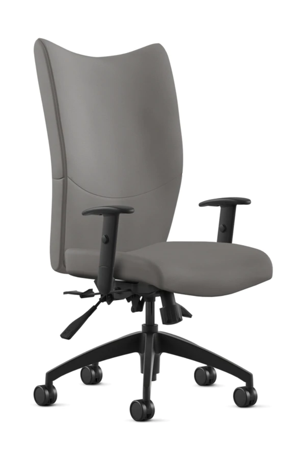 9 to 5 BRISTOL High Back Executive Chair with Rocking Tilt and Floor Carpet Casters 2380
