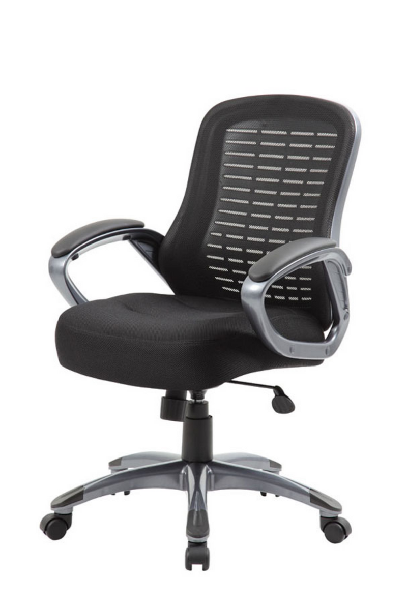 Boss Ribbed High Back Mesh Chair - Product Photo 10