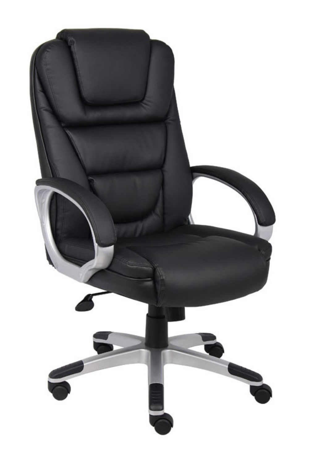 Boss “NTR” Executive Black LeatherPlus Chair B8601