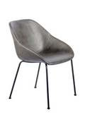 Corinna Side Leather Chair - 2 chairs per order (30502) by Eurostyle