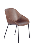 Corinna Side Leather Chair - 2 chairs per order (30502) by Eurostyle