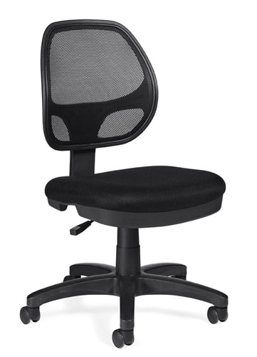 Offices To Go Mesh Back Armless Task Chair - Product Photo 1
