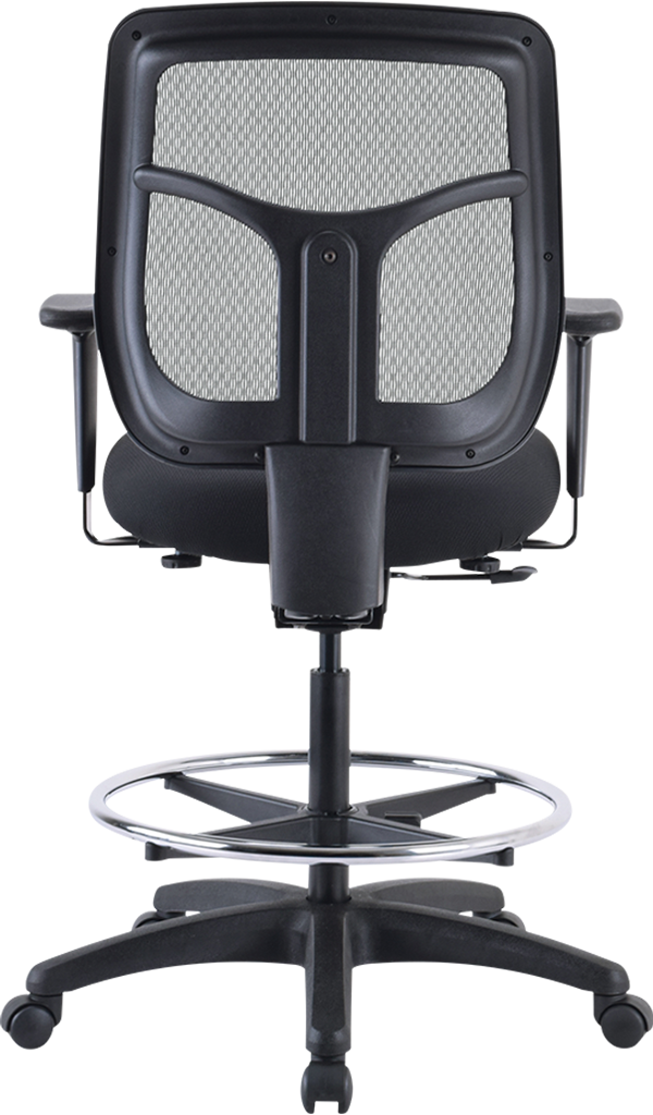 Eurotech Apollo Drafting Chair Black Mesh DFT9800