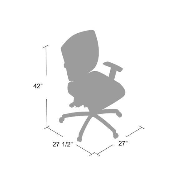 Boss Contract Mesh Task Chair - Product Photo 5