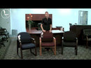 Boss Sled Base Guest & Reception Office Chairs Video