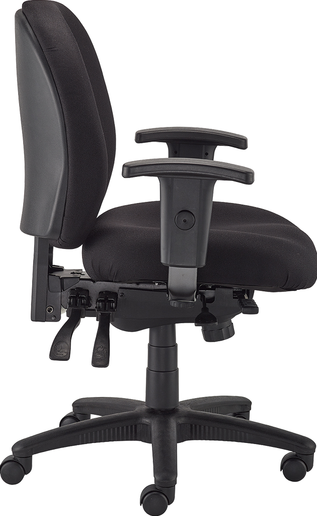 Eurotech Racer Chair Eurotech Racer Fabric Chair Black.